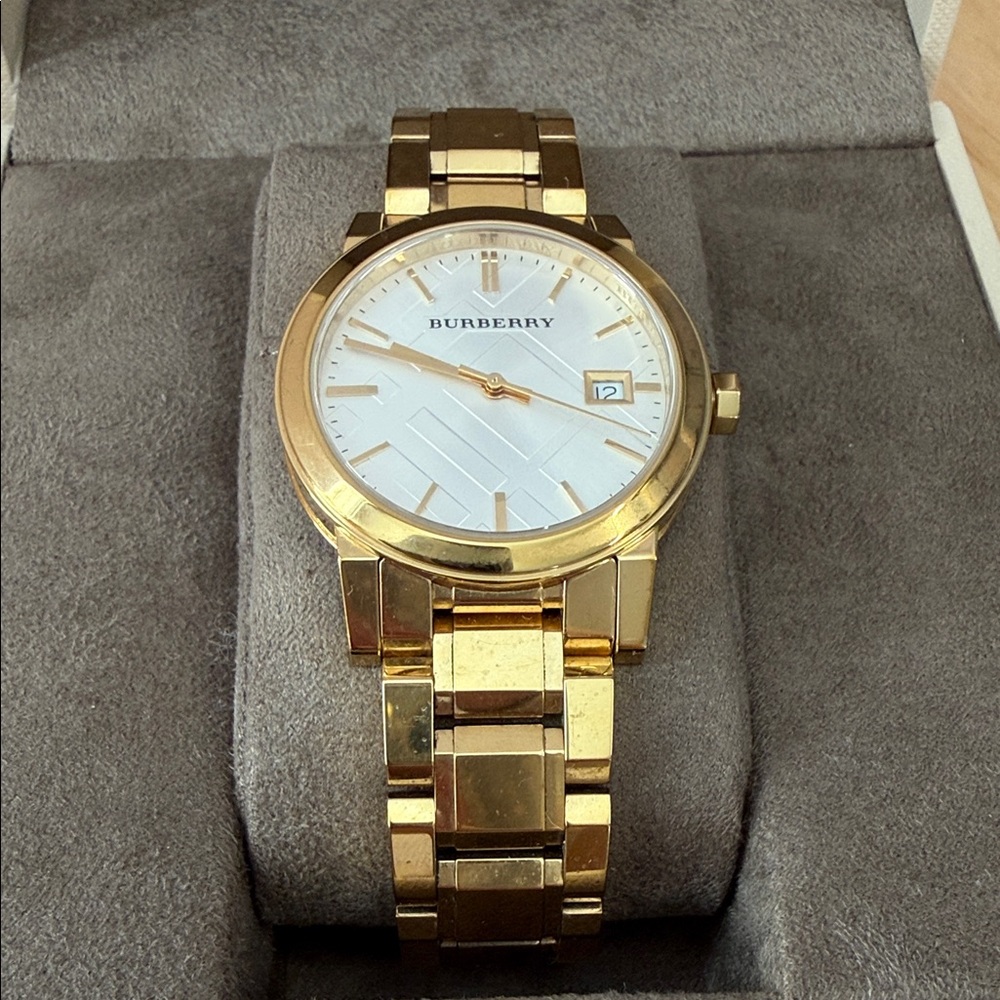 Burberry Gold Luxury Watch